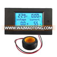 Digital AC Voltage Meters 100A/80~260V Power Energy analog Voltmeter Ammeter watt current Amps Volt meter LCD Panel Monitor